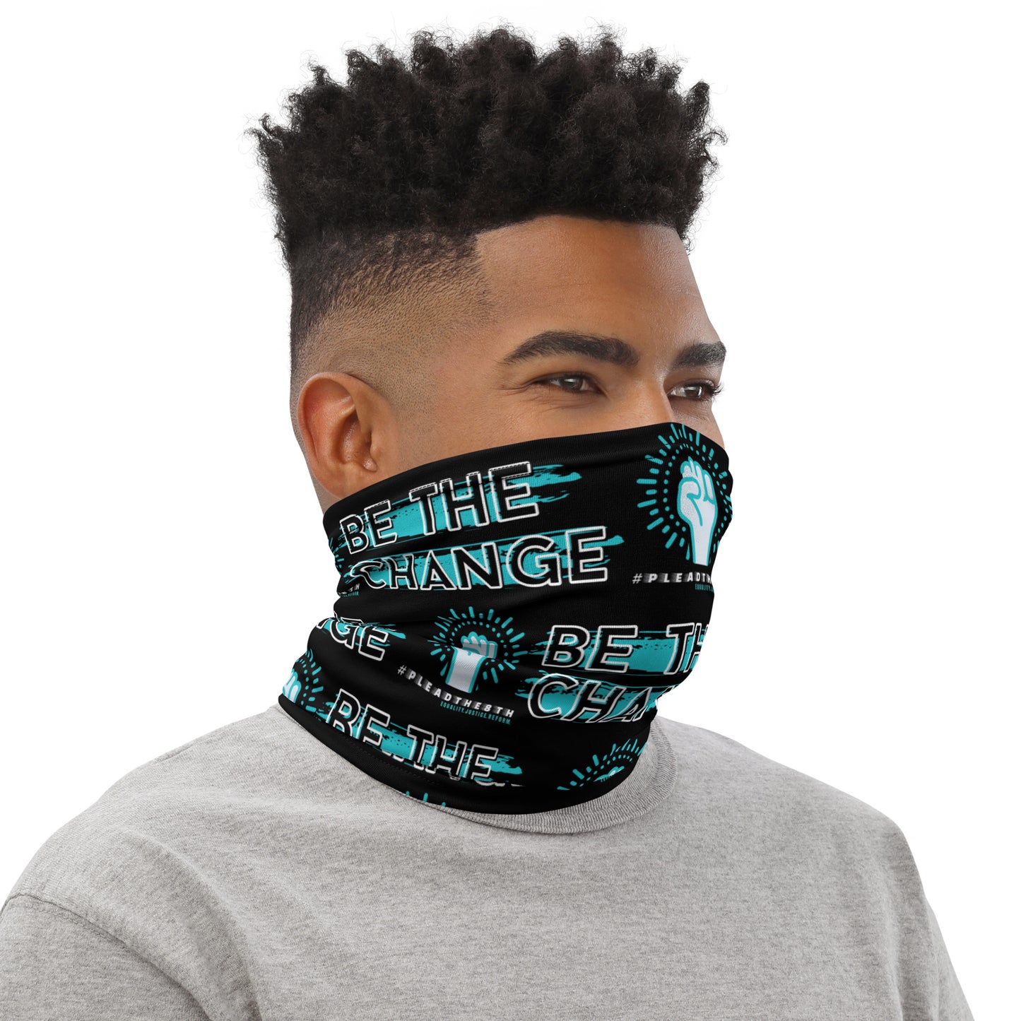 #PleadThe8th 'Be the Change' Neck Gaiter