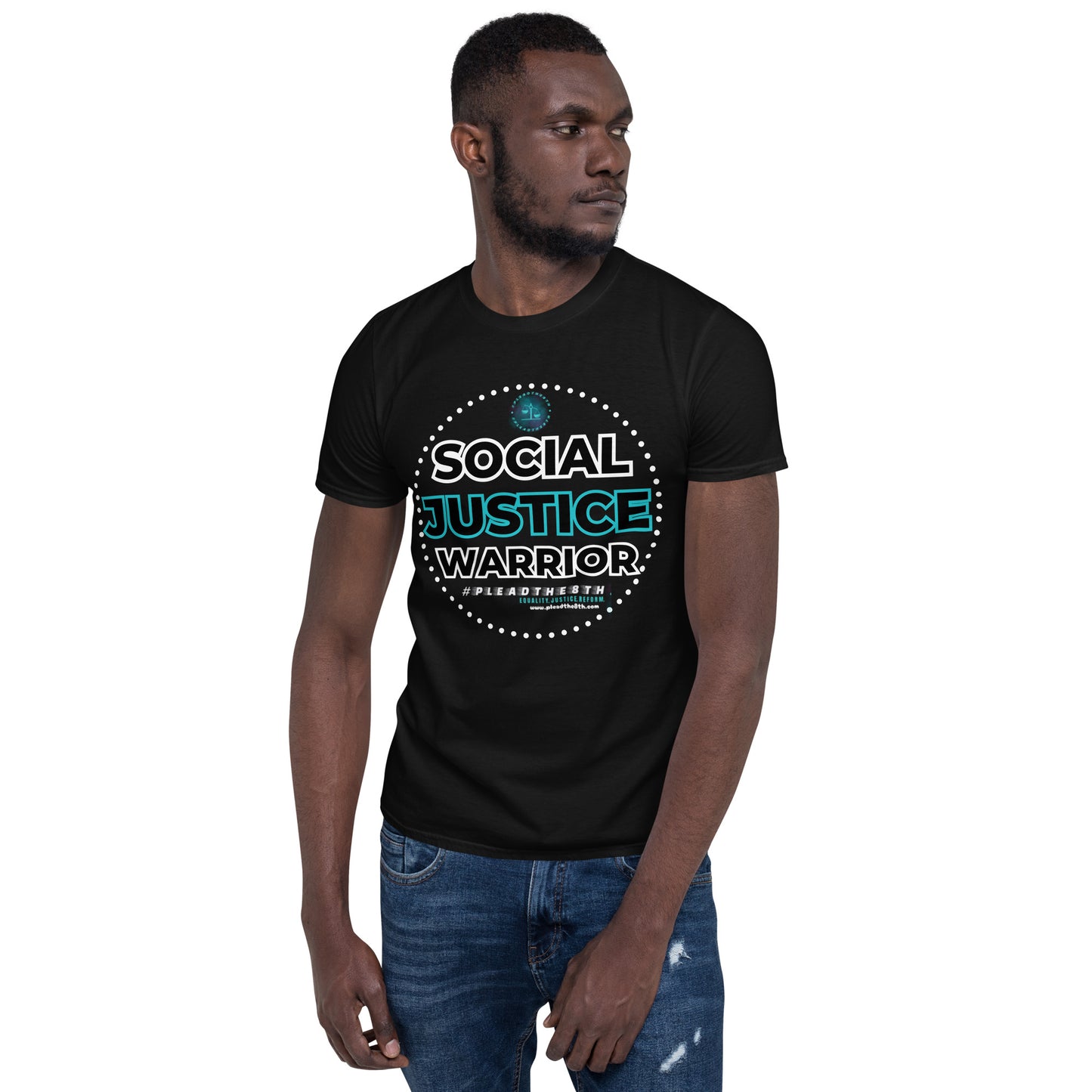 #PleadThe8th 'Social Justice Warrior' Short-Sleeve Unisex T-Shirt (front)